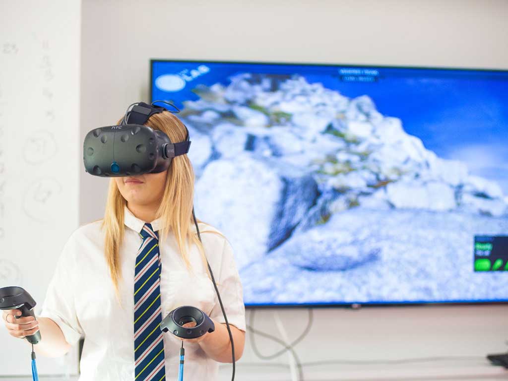 Virtual technology makes learning a reality