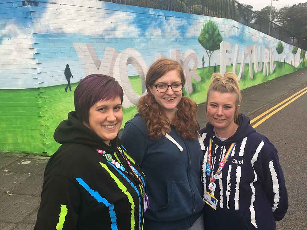 Inspiring Mural Celebrates Year of Young People