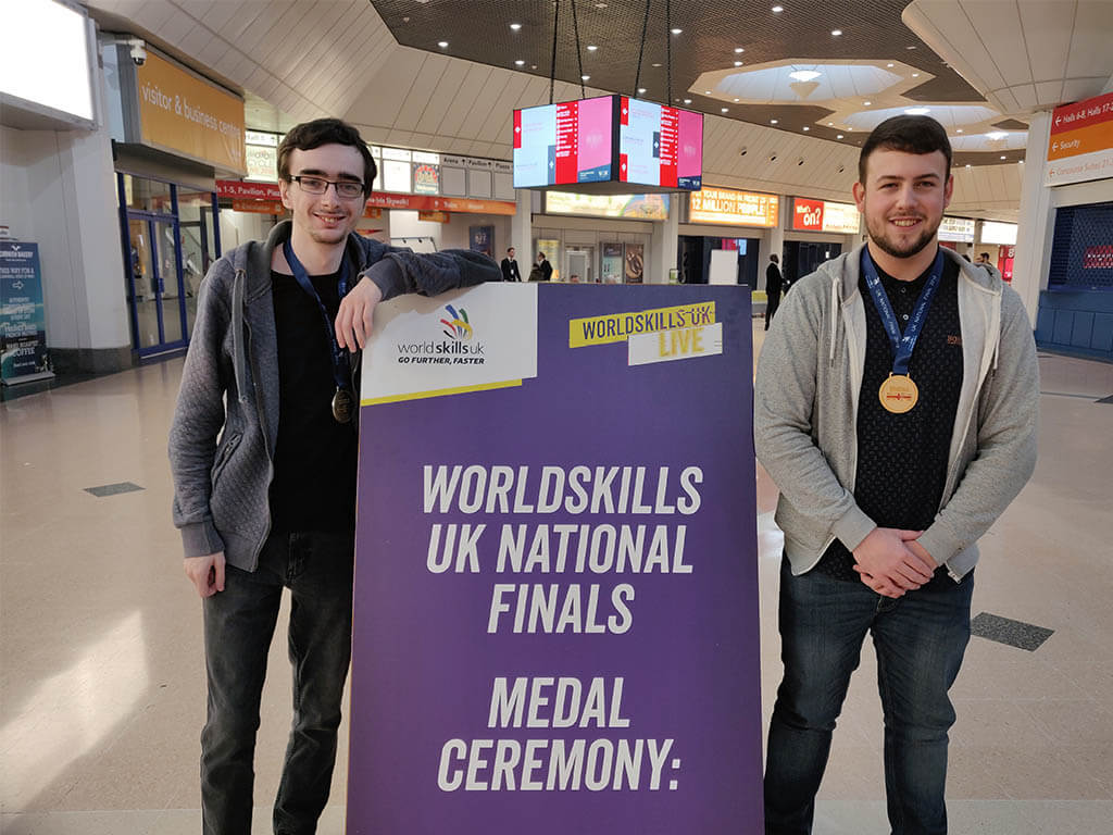 Fife College Students Win at WorldSkills