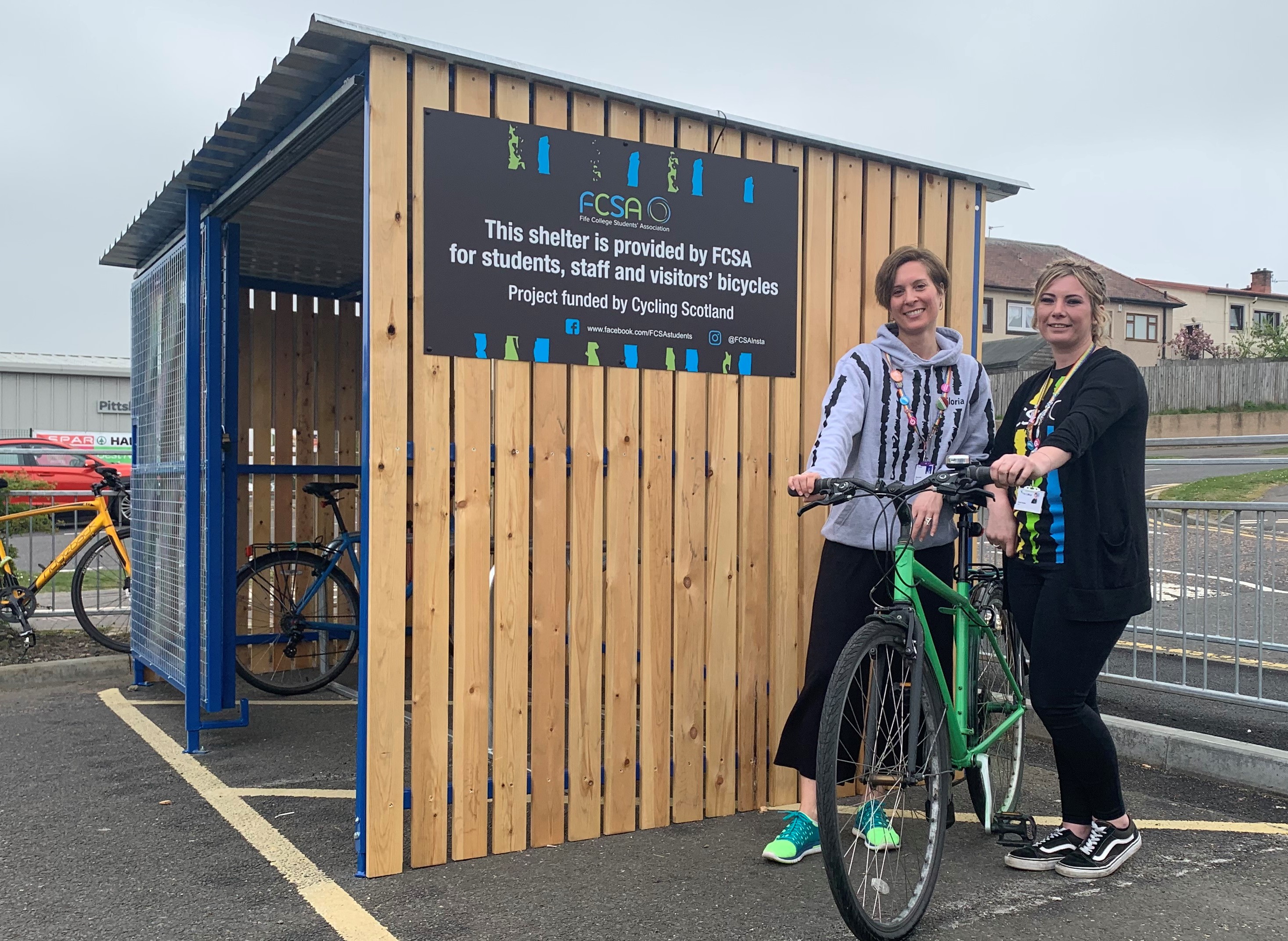 Fife College Students’ Association Help Students and Staff Get On Their Bikes! 