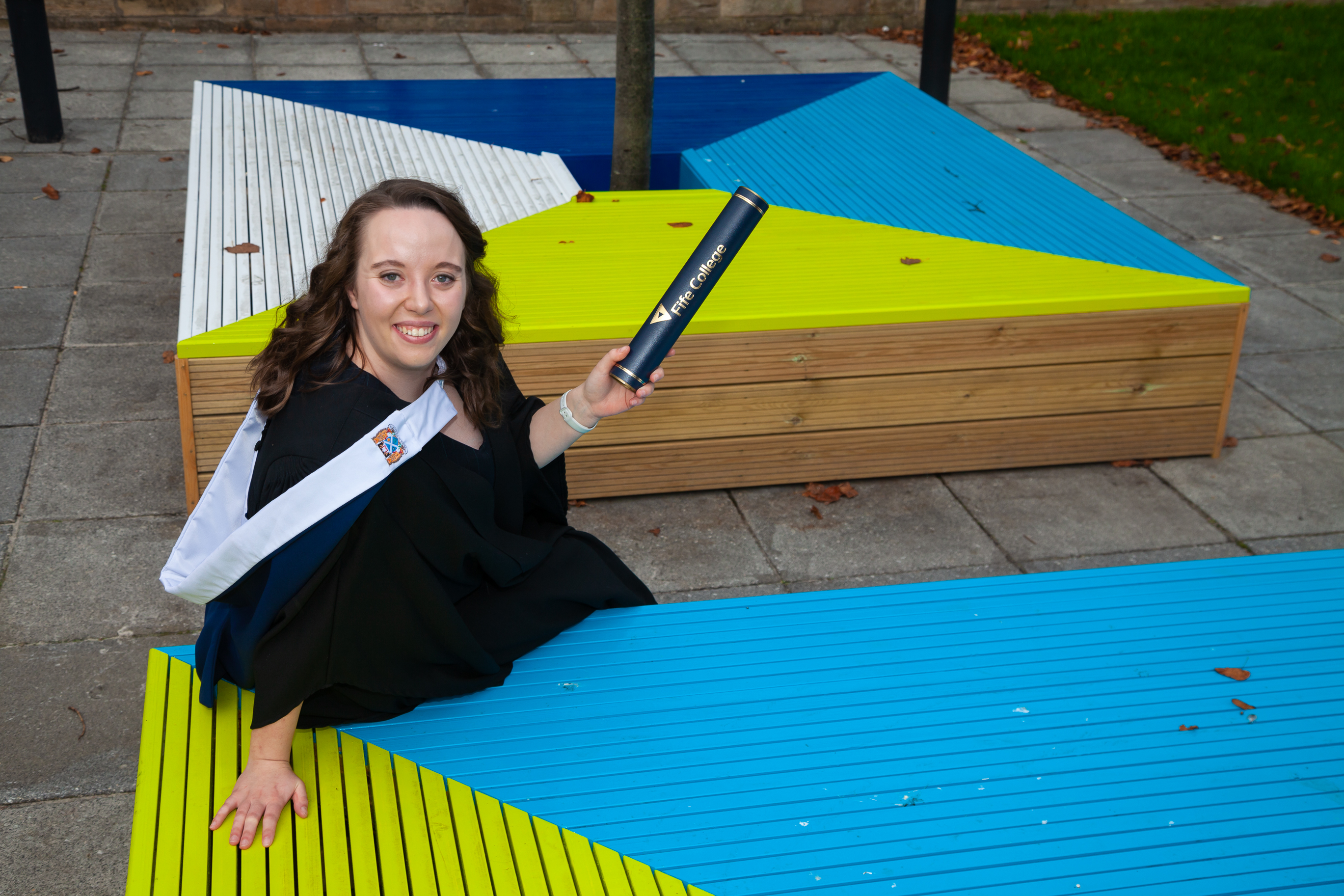 Kirkcaldy Campus takes on new look thanks to Niamh’s design 