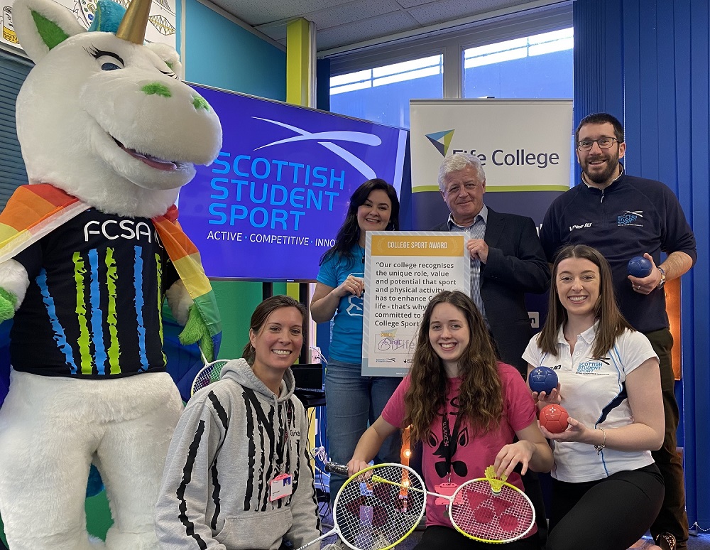 College achieves milestone of Scottish Student Sport’s Award Programme