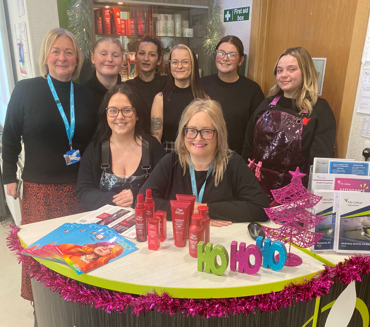 Fife College's Winter Wonderland – night of pampering and connection at Dunfermline Campus