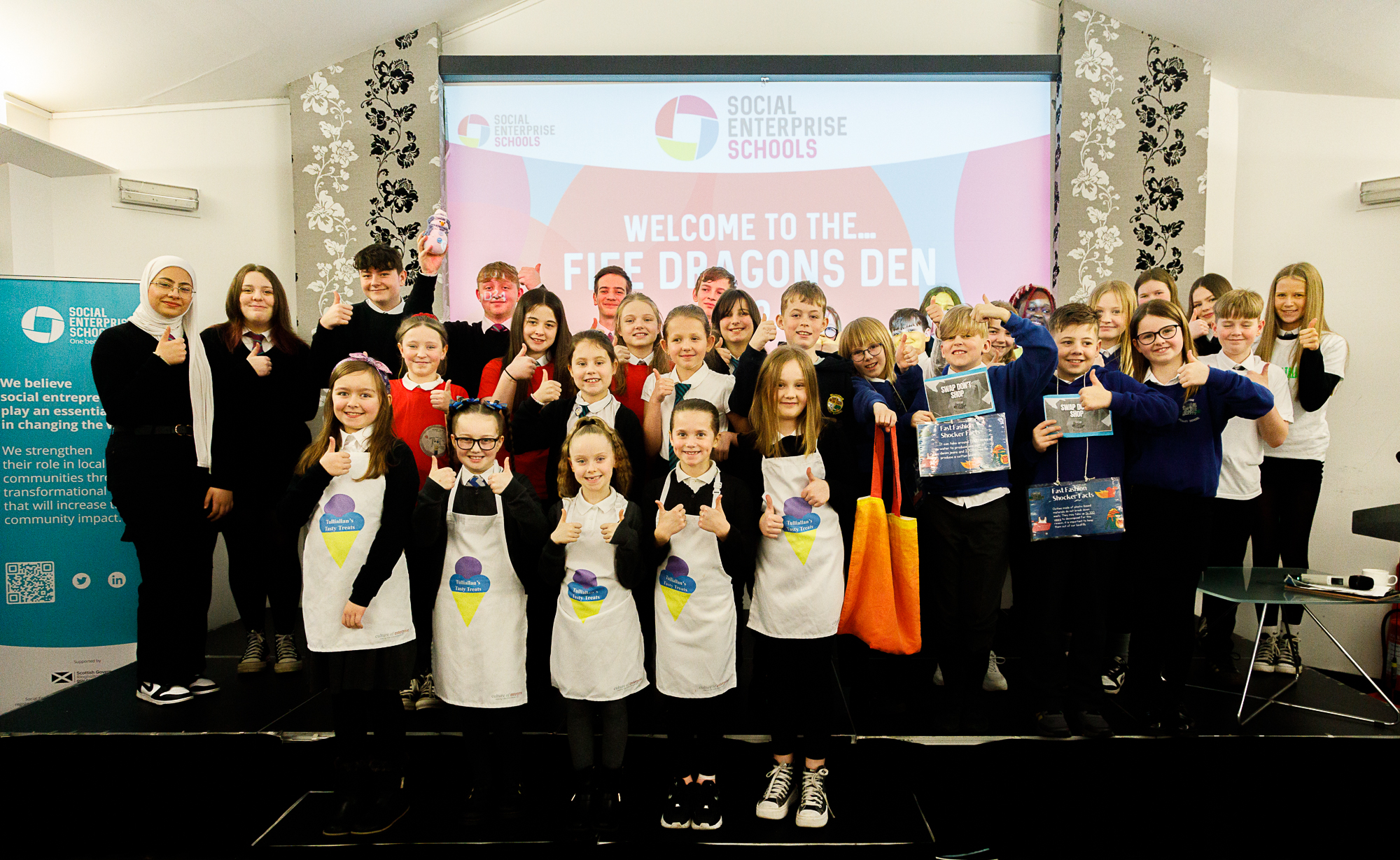 Fife College Champions Young Entrepreneurs at Annual Dragons' Den Event