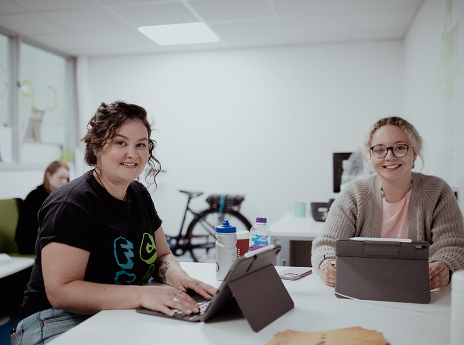 fcsa staff members smiling at camera
