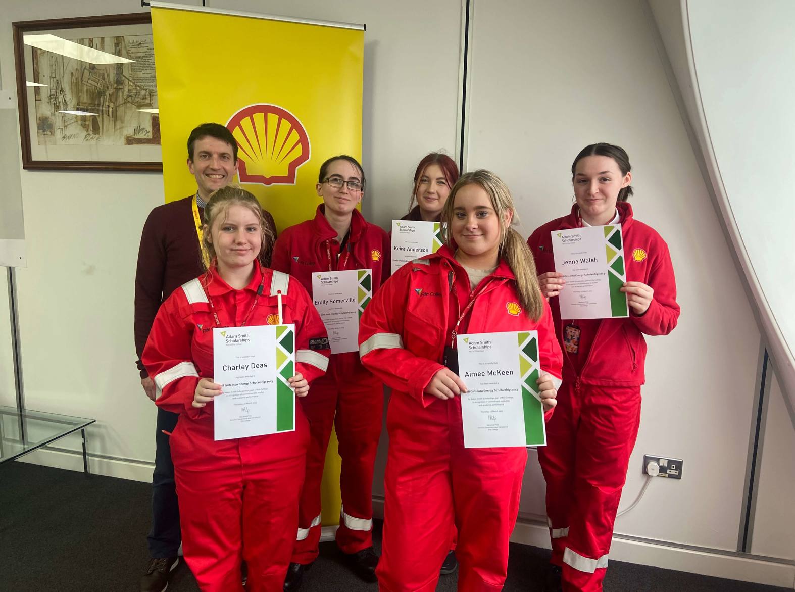 Shell Fife Energy scholarship boost for school pupils | Fife College