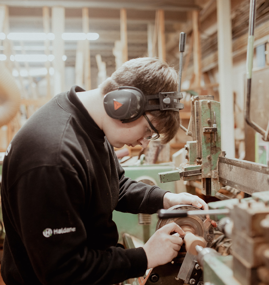 male student haldane apprentice